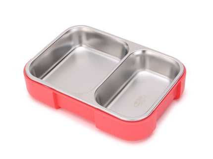 Premium Kids Lunch Box – Stainless Steel Insulated Tiffin for School, BPA-Free | PU Insulated, Leak-Proof, Food Grade| 800ml|Food does not mix, keep meal mess free