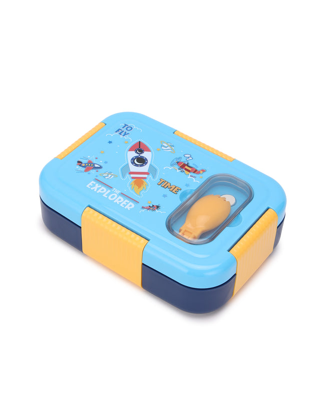 Premium Kids Lunch Box – Stainless Steel Insulated Tiffin for School, BPA-Free | PU Insulated, Leak-Proof, Food Grade| 800ml|Food does not mix, keep meal mess free