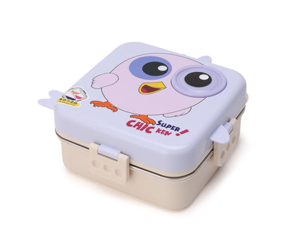 Kids Lunch Box – Stainless Steel Insulated Tiffin for School with Spoon, BPA-Free | Leak-Resistant Bento Box with Tray & Container | 1120ml + 70ml