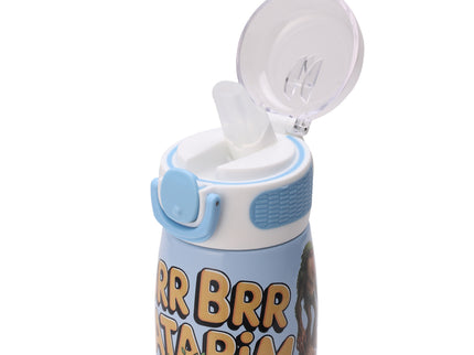 Brainrot Themed Stainless Steel Insulated Water Bottle 620 ml| Leakproof |BPA Free| Up to 12Hrs Hot&Cold| Girls & Boys | School, Picnic,Travel