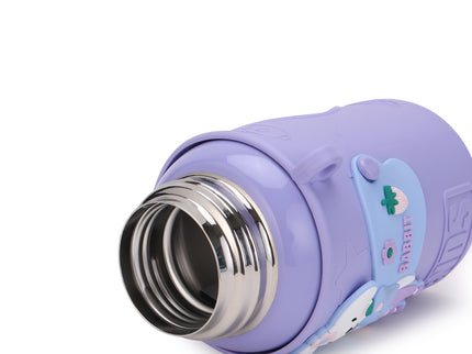 Kids Water Bottle Stainless Steel Keeps Drinks Cool or hot for an Extra Long time- Water Bottle for School -  Sipper Water Bottle for Kids - Waterbottle for Girls and Boys| Stainless Steel 316