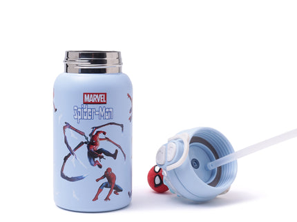 Marvels Spider-Man Double-Walled Stainless Steel Insulated Water Bottle 500 ml| Leakproof |BPA Free| Up to 24Hrs Hot&Cold| Girls & Boys | School, Picnic,Travel