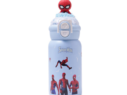 Marvels Spider-Man Double-Walled Stainless Steel Insulated Water Bottle 500 ml| Leakproof |BPA Free| Up to 24Hrs Hot&Cold| Girls & Boys | School, Picnic,Travel