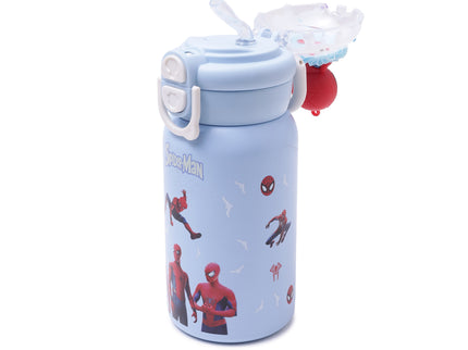 Marvels Spider-Man Double-Walled Stainless Steel Insulated Water Bottle 500 ml| Leakproof |BPA Free| Up to 24Hrs Hot&Cold| Girls & Boys | School, Picnic,Travel