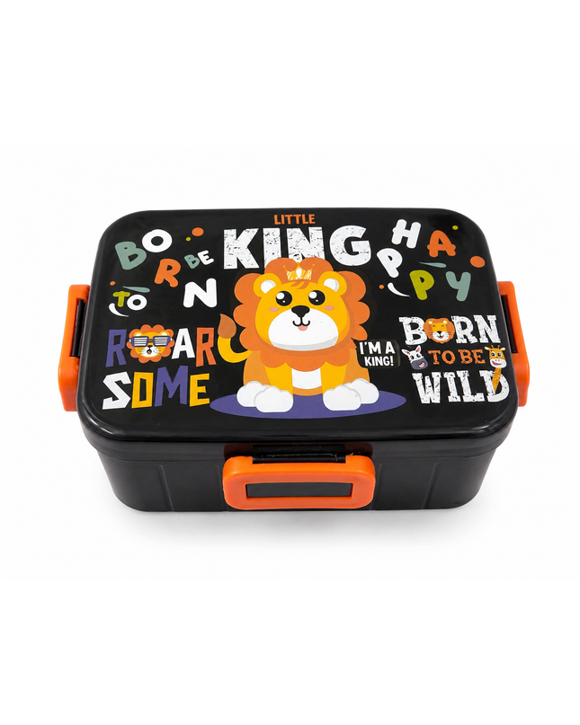 Cute Lion King/Dino/Unicorn Lunch Box for kids – Stainless Steel Insulated Tiffin for School,travel|BPA-Free, PU Insulated, Leak-Proof, Food Grade