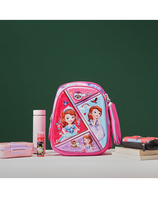 MultiDesign Pink 3D School Bag with cartoon Design|KIDS BAG| Water Resistant |14 Inch|Boys&Girls School Bag, Pink color (Copy)