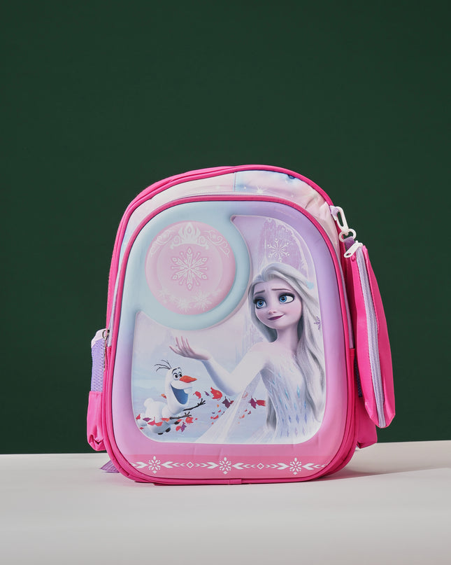 Cute Pink 3D School Bag for girls with cartoon Design|KIDS BAG| Water Resistant |14 Inch|Boys&Girls School Bag, Pink color (Copy)