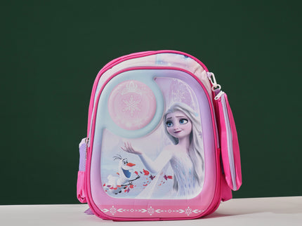 Cute Pink 3D School Bag for girls with cartoon Design|KIDS BAG| Water Resistant |14 Inch|Boys&Girls School Bag, Pink color (Copy)