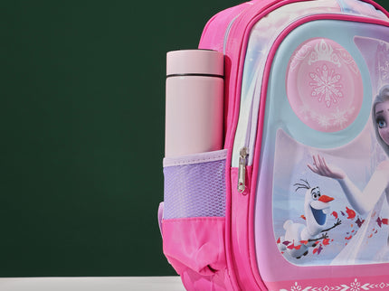 Cute Pink 3D School Bag for girls with cartoon Design|KIDS BAG| Water Resistant |14 Inch|Boys&Girls School Bag, Pink color (Copy)