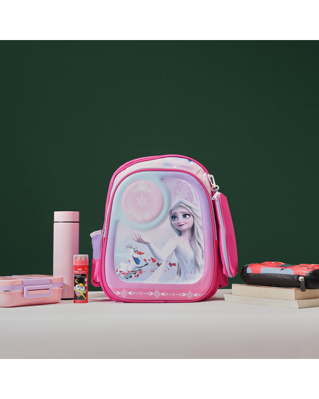 Cute Pink 3D School Bag for girls with cartoon Design|KIDS BAG| Water Resistant |14 Inch|Boys&Girls School Bag, Pink color (Copy)