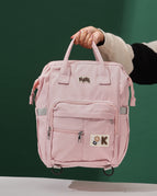 PinkPlainDiaperBag