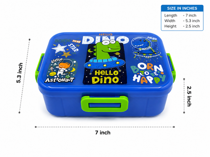 Cute Lion King/Dino/Unicorn Lunch Box for kids – Stainless Steel Insulated Tiffin for School,travel|BPA-Free, PU Insulated, Leak-Proof, Food Grade