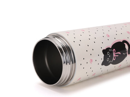 Round cap Smart Design Double-Walled Stainless Steel Insulated Water Bottle 650 ml| Leakproof |BPA Free| Up to 12Hrs Hot&Cold| Girls & Boys | School, Picnic,Travel