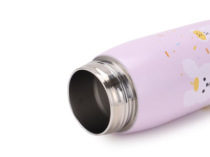 Double-Walled Stainless Steel Insulated Water Bottle 470 ml| Leakproof |BPA Free| Up to 24Hrs Hot&Cold| Girls & Boys | School, Picnic,Travel