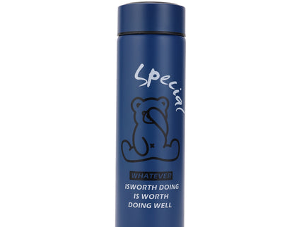 Smart Design LED Display Temperature Hot & Cold upto 12 hours Bottle|500ml Vacuum Insulated Stainless Steel Flask with Touch Screen | Leakproof Travel Water Bottle | BPA-Free Thermos for Kids, Fitness, Sports