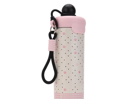 Round cap Smart Design Double-Walled Stainless Steel Insulated Water Bottle 650 ml| Leakproof |BPA Free| Up to 12Hrs Hot&Cold| Girls & Boys | School, Picnic,Travel