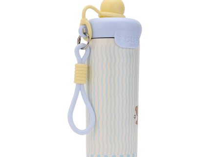 Round cap Smart Design Double-Walled Stainless Steel Insulated Water Bottle 650 ml| Leakproof |BPA Free| Up to 12Hrs Hot&Cold| Girls & Boys | School, Picnic,Travel