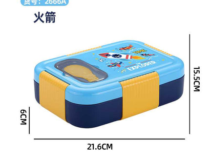 Premium Kids Lunch Box – Stainless Steel Insulated Tiffin for School, BPA-Free | PU Insulated, Leak-Proof, Food Grade| 800ml|Food does not mix, keep meal mess free