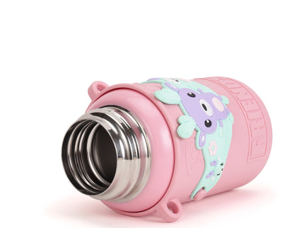 Kids Water Bottle Stainless Steel Keeps Drinks Cool or hot for an Extra Long time- Water Bottle for School -  Sipper Water Bottle for Kids - Waterbottle for Girls and Boys| Stainless Steel 316