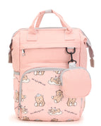 OrangeTaddyDesignDiaperBag