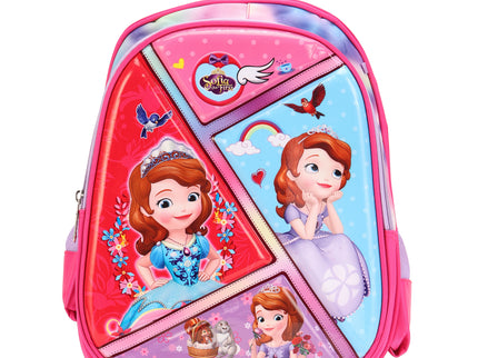 MultiDesign Pink 3D School Bag with cartoon Design|KIDS BAG| Water Resistant |14 Inch|Boys&Girls School Bag, Pink color (Copy)