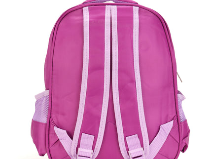 Pink 3D School Bag with cartoon Design|KIDS BAG| Water Resistant |14 Inch|Boys&Girls School Bag, Pink color